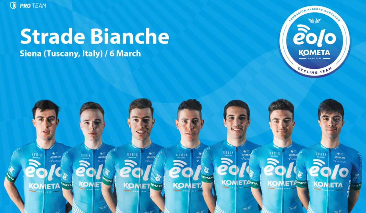 Strade Bianche: primera prueba WorldTour para el EOLO-Kometa