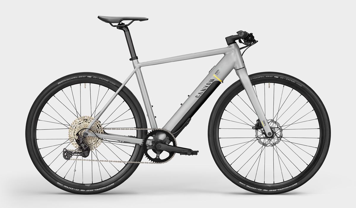 Canyon presenta la versión 2021 de su e-bike híbrida Roadlite:ON. Foto: Canyon Bicycles
