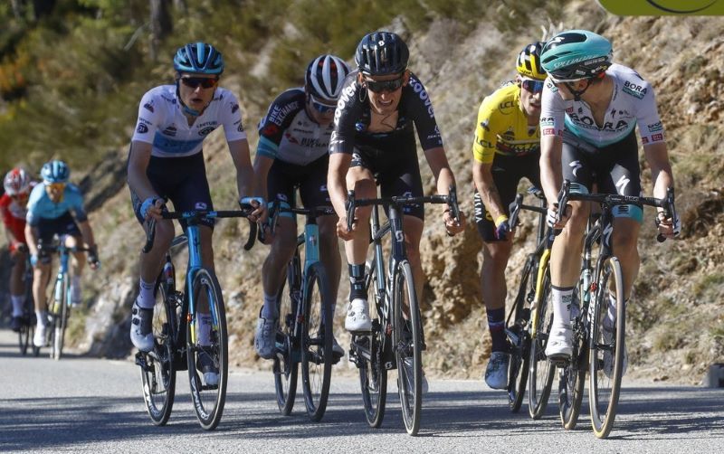 Schachmann se movió, sin éxito, en las rampas de La Colmiane