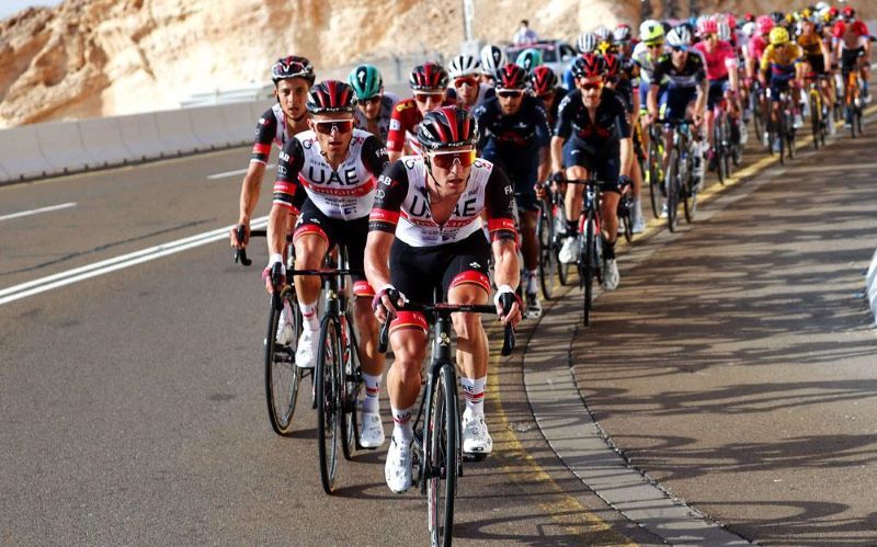 UAE Team Emirates en el UAE Tour UAE Team Emirates en el UAE Tour