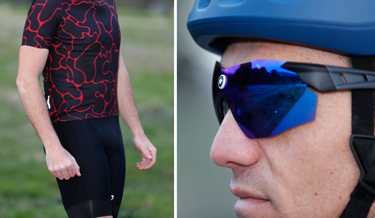 Culote Assos Mille GTS y maillot Mille Voganski - Gafas Skharab (Prueba)