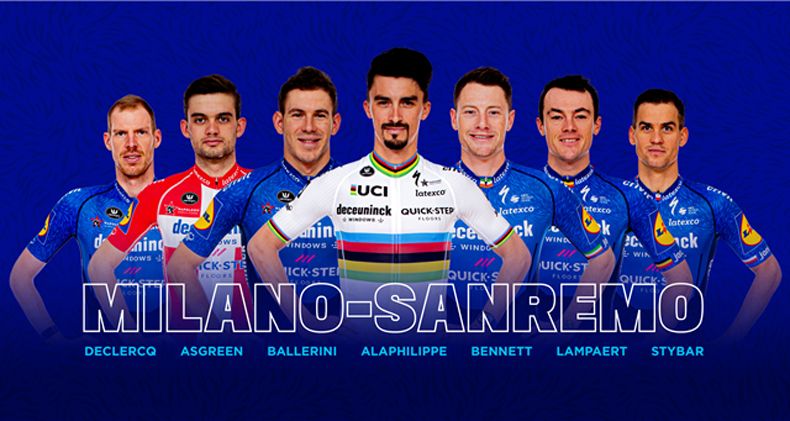 deceuninck quick step milan san remo deceuninck quick step milan san remo