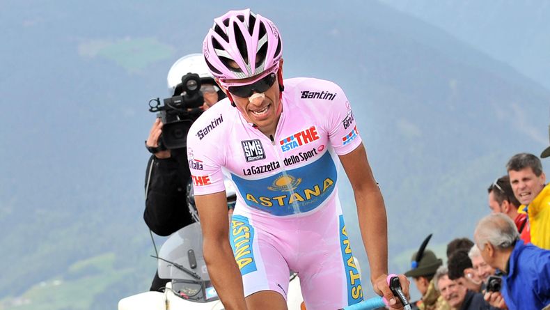 alberto contador giro 2008