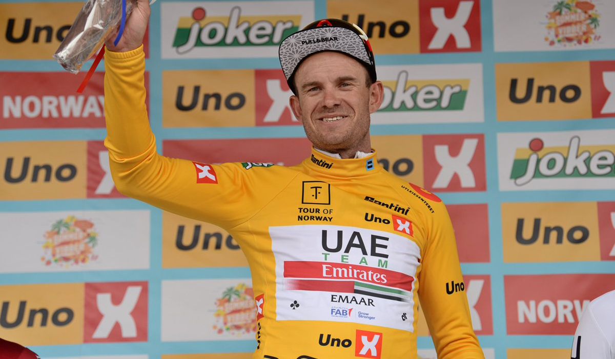 Alexander Kristoff, ganador de la última edición disputada del Tour de Noruega, en 2019. 