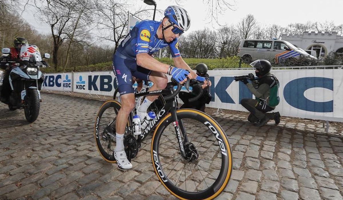Zdenek Stybar durante la pasada Gante-Wevelgem.