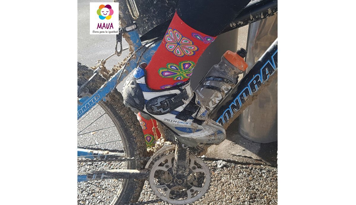 wanawake calcetines solidarios MTB jornadas wanawake calcetines solidarios MTB jornadas