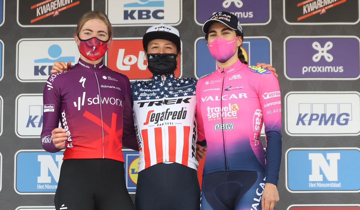 Ruth Winder se adjudica la Flecha Brabanzona tras un final de "foto finish"