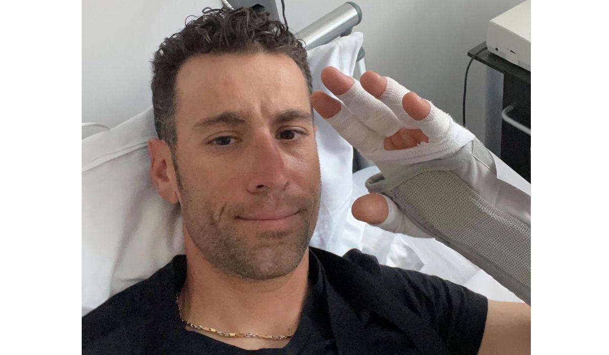 Nibali planea volver a pedalear "en 10 ó 12 días" y espera estar en el Giro. Foto: @vincenzonibali