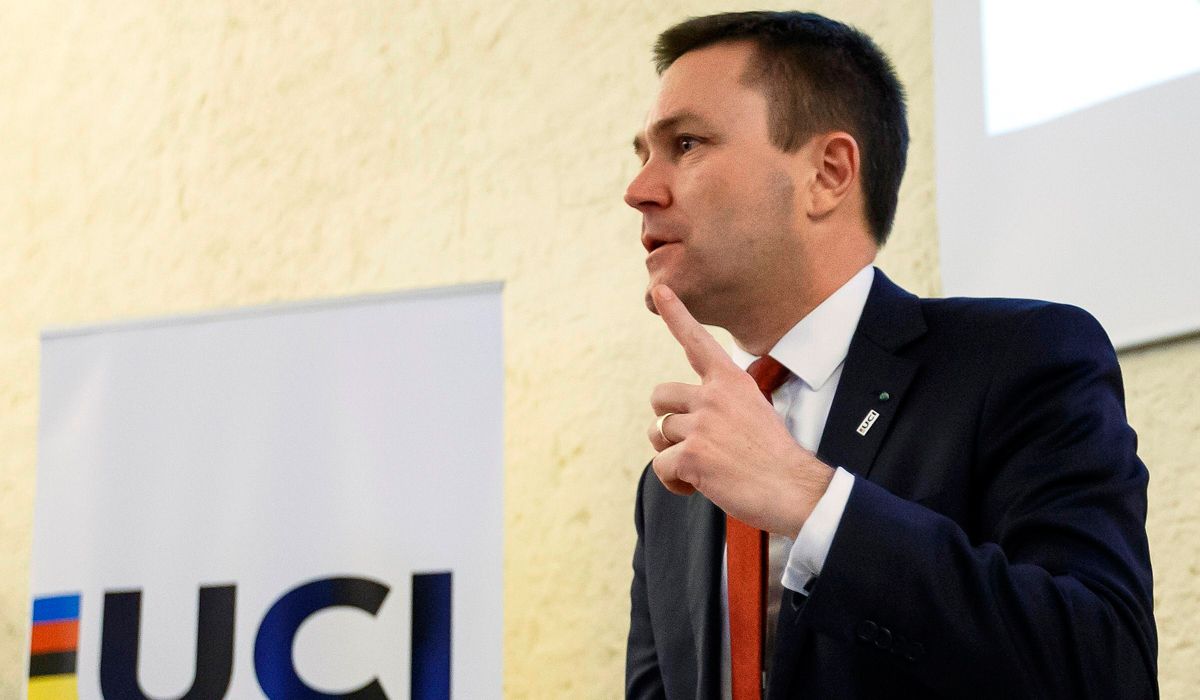 David Lappartient, presidente de la UCI. 