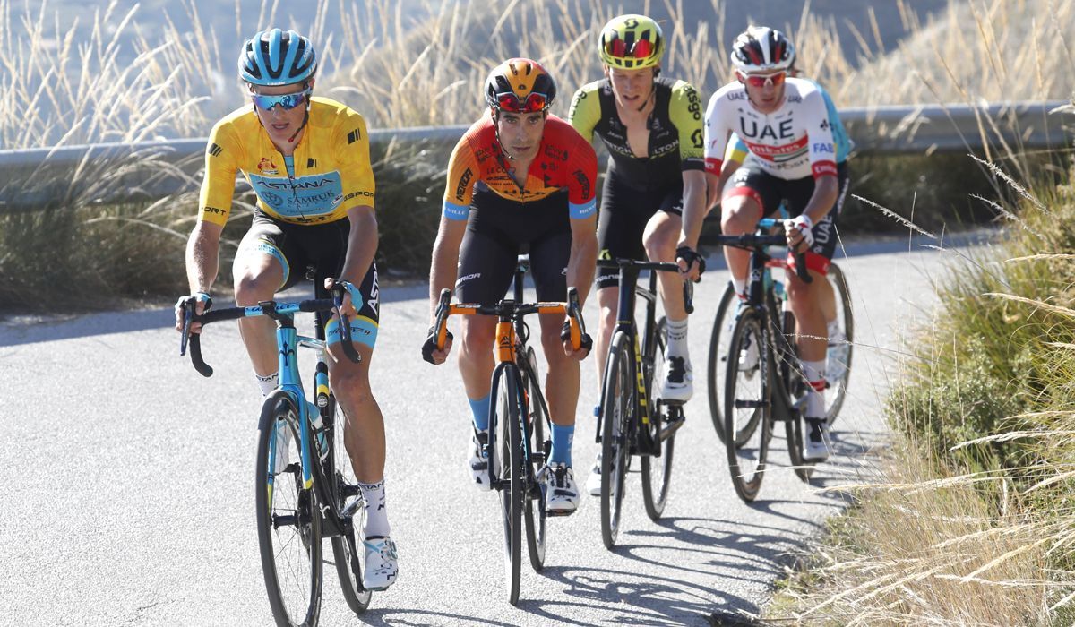 Imagen de la Vuelta a Andalucía 2020, ganada por Jakob Fuglsang (Astana)