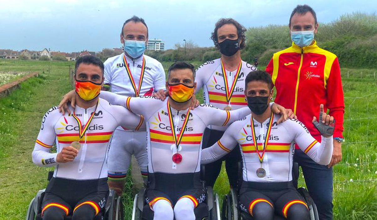 La Selección Española de Ciclismo Adaptado cierra la Copa del Mundo con un botín de 9 medallas