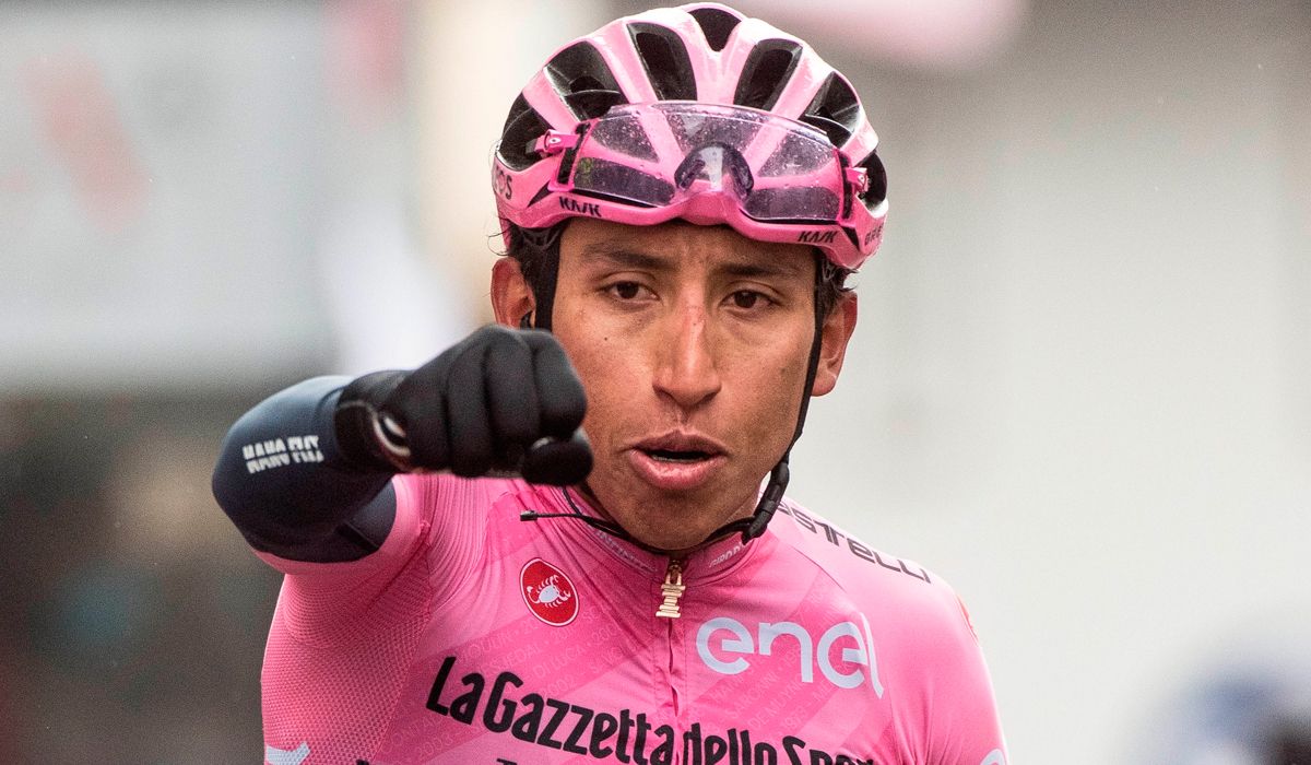 Egan Bernal, a cinco pasos de unirse a Nairo Quintana en el palmarés del Giro