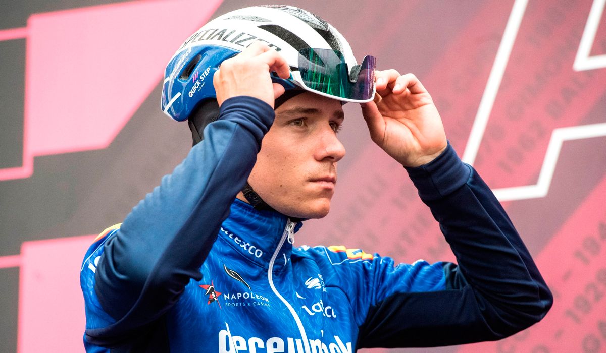 Evenepoel nunca pensó en abandonar el Giro y prepara la última crono