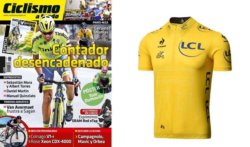 Suscripción: 6 números + maillot amarillo del Tour de Francia