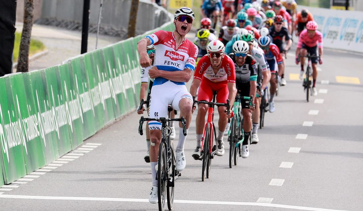 Van der Poel repite victoria y alcanza el liderato de la Vuelta a Suiza