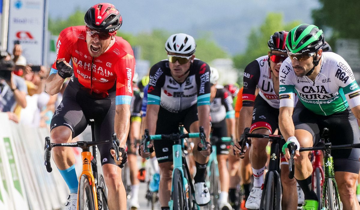 Jon Aberasturi roza el triunfo en la etapa inaugural del Tour de Eslovenia
