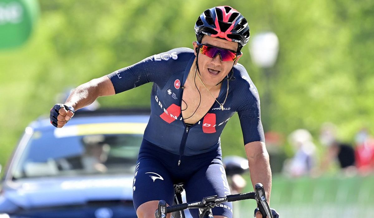 Carapaz gana en Leukerbad y asalta el liderato de la Vuelta a Suiza