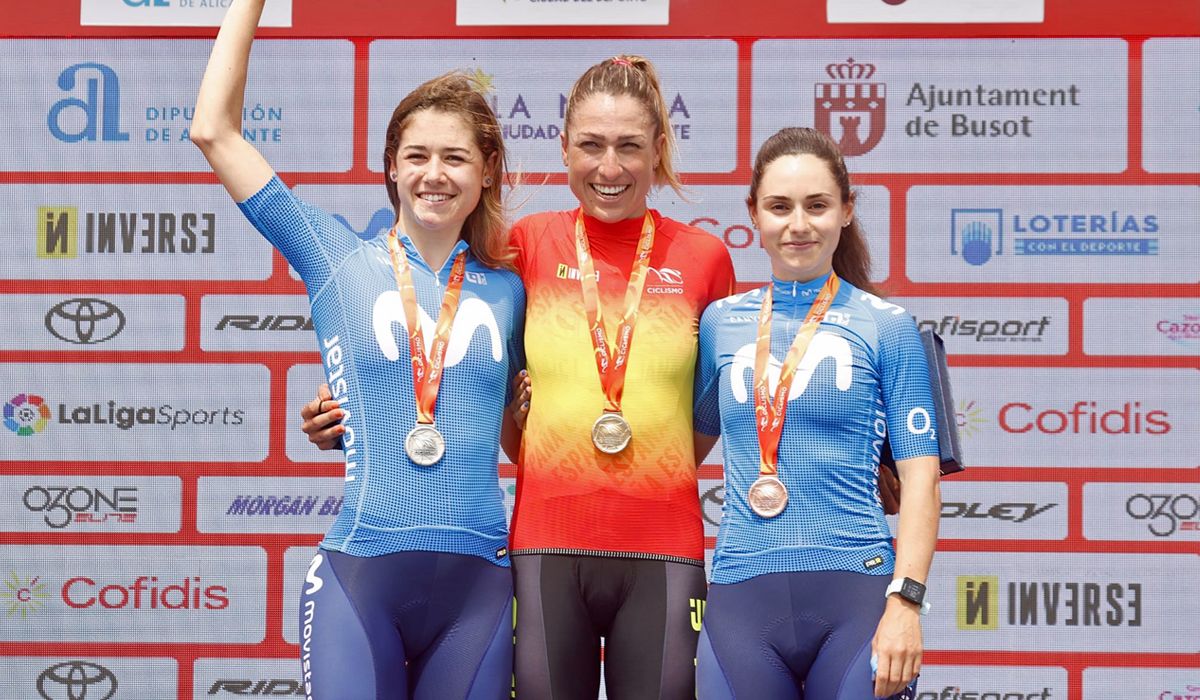 Mavi García cumple los pronósticos y revalida su título de campeona de España contrarreloj