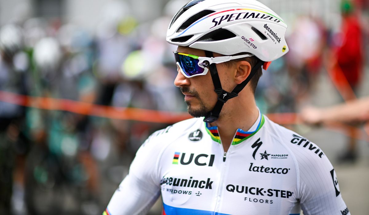 Julian Alaphilippe irá al Tour a ganar una etapa con el maillot arcoíris