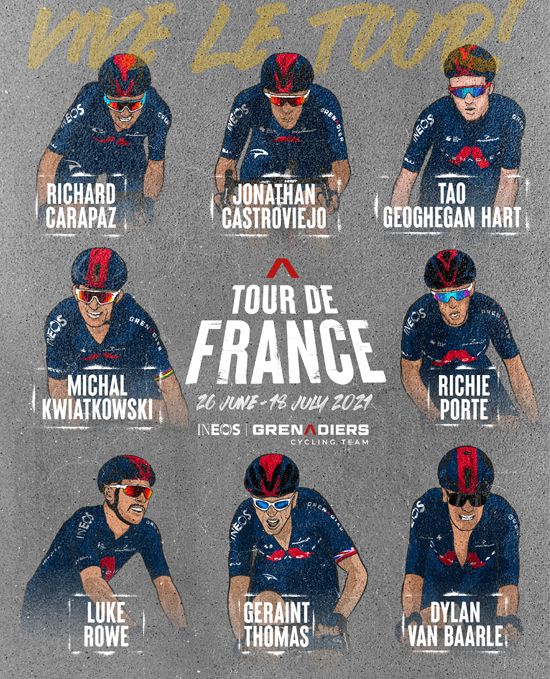 ineos grenadiers tour ineos grenadiers tour
