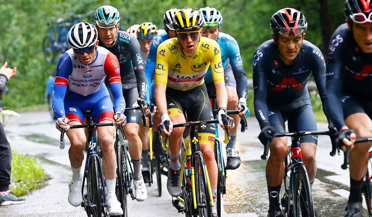 Tadej Pogacar, gran dominador del Tour 2021.Foto: Luca Bettini / Bettini Photo