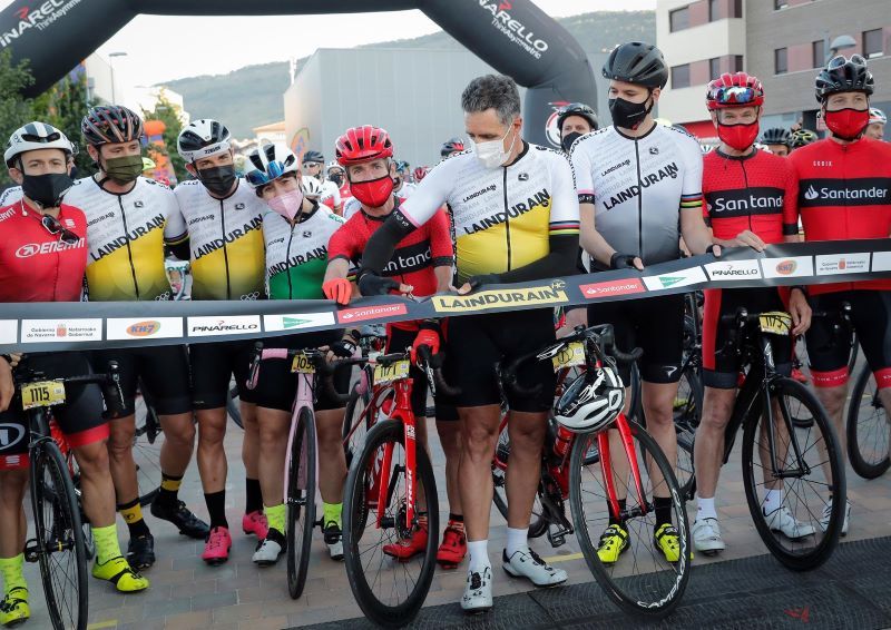 Corte de cinta oficial de la prueba