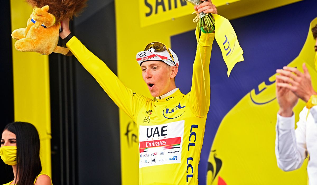 Tras su triunfo en el Tour, Tadej Pogacar pasa a liderar el ranking UCI