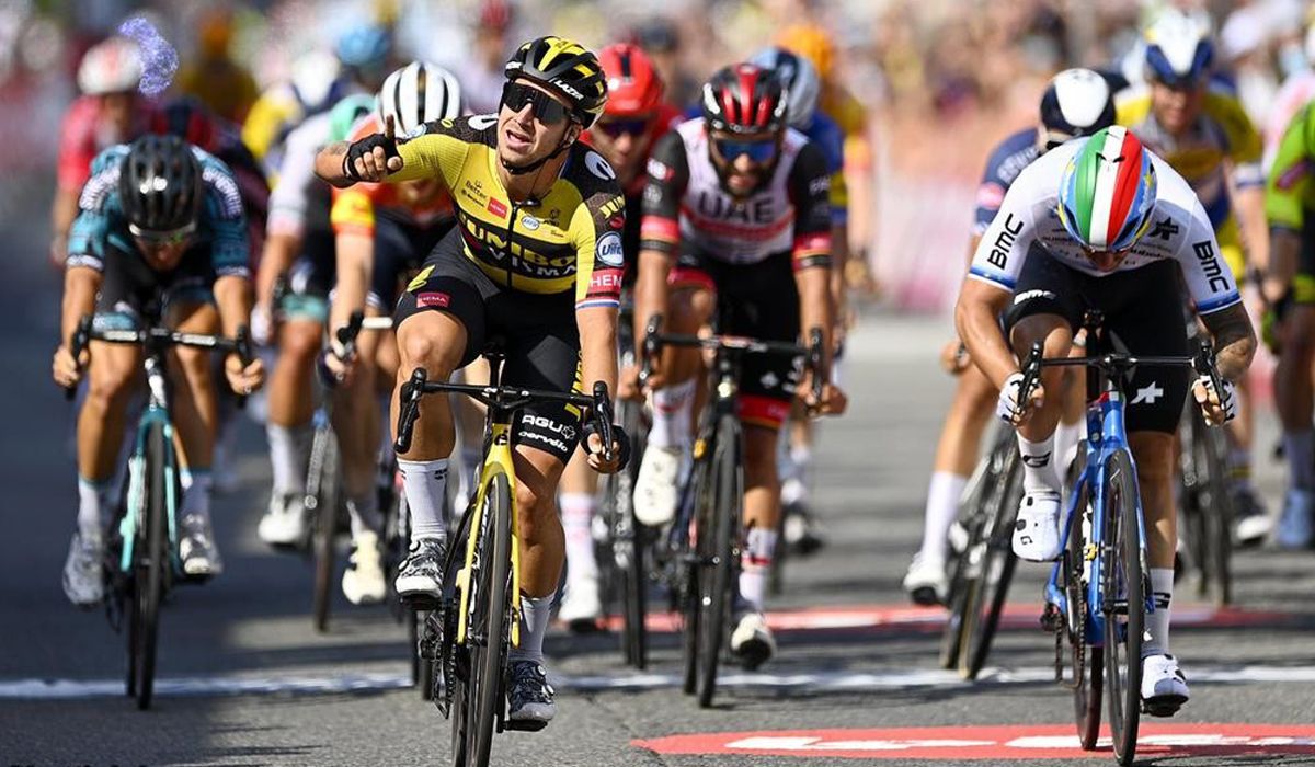 Dylan Groenewegen repite victoria al sprint en el Tour de Valonia