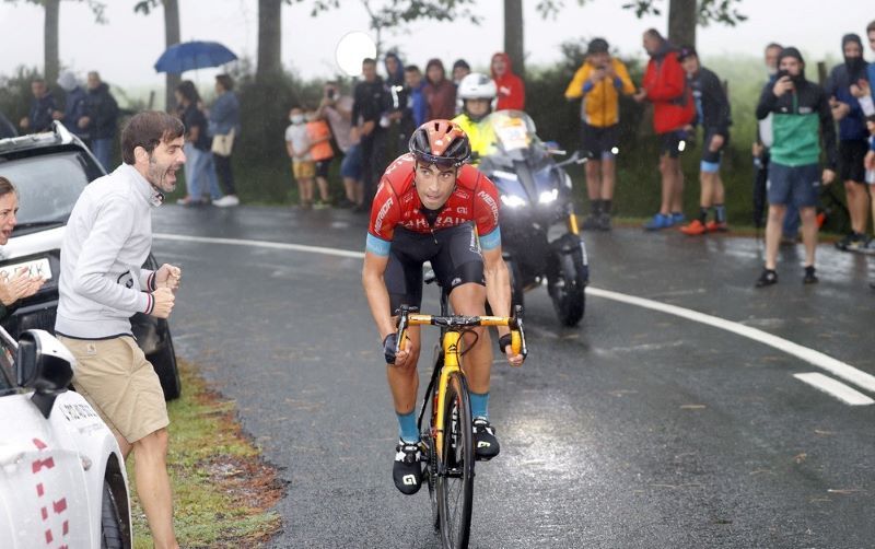 Landa se probó en las exigentes rampas de Erlaitz.
