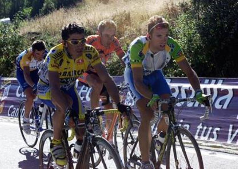 Valverde, en La Vuelta 2003