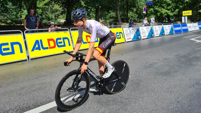 Buen inicio para la Selección Española en el prólogo del Tour del Porvenir.