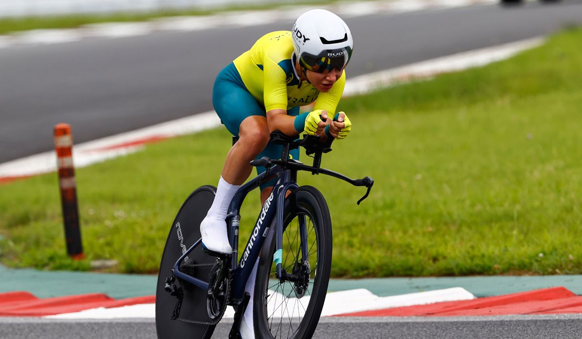 Sarah Gigante, primer refuerzo del Movistar Team femenino para 2022. Foto: Bettini Photo