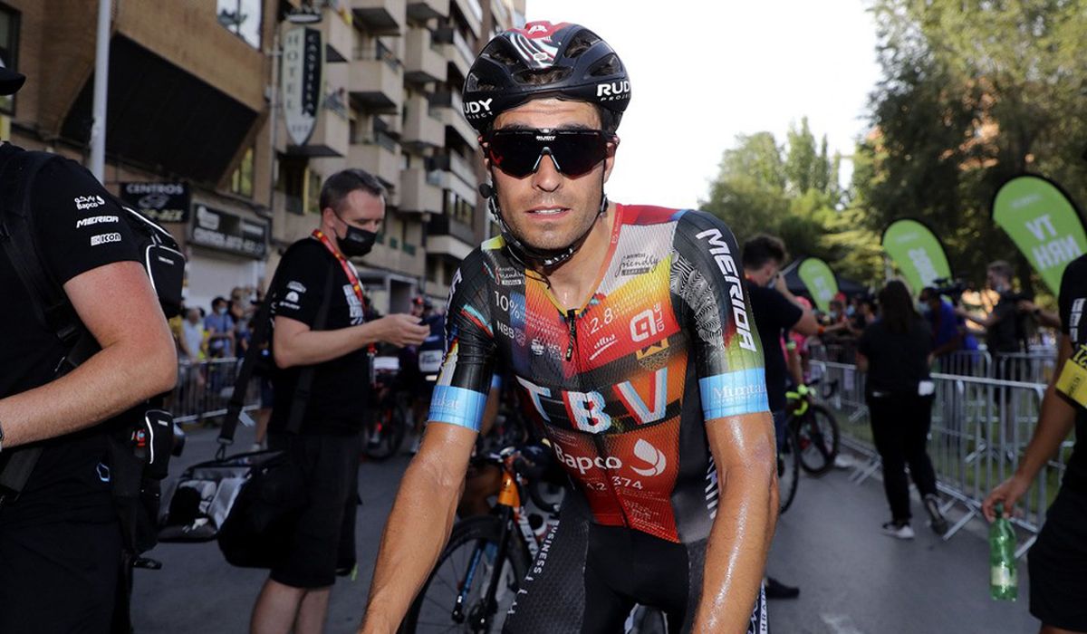 Mikel Landa, sobre la caída: "Vamos todos muy nerviosos y muy juntos"