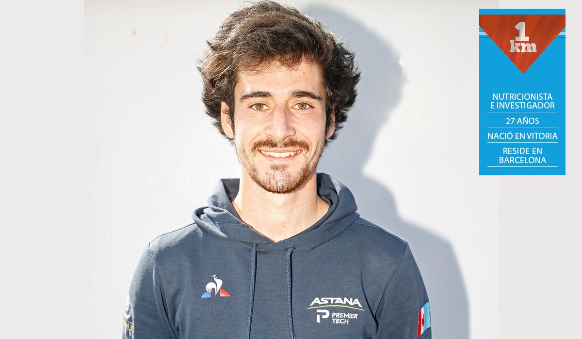 Aitor Viribay: "Los ciclistas deben comer más sobre la bici" Aitor Viribay: "Los ciclistas deben comer más sobre la bici"