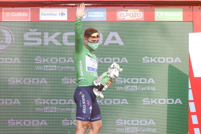 El neerlandés intentará llevar el maillot verde hasta Santiago.