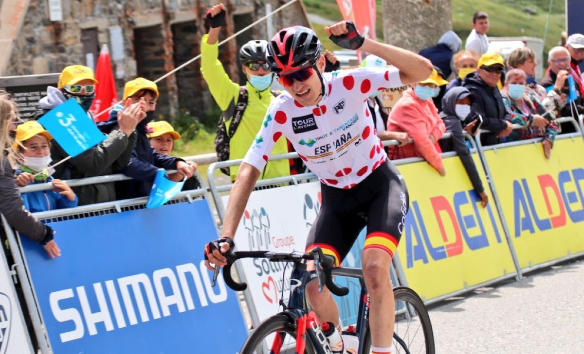 Carlos Rodríguez rozó la gesta en la última etapa del Tour del Porvenir.