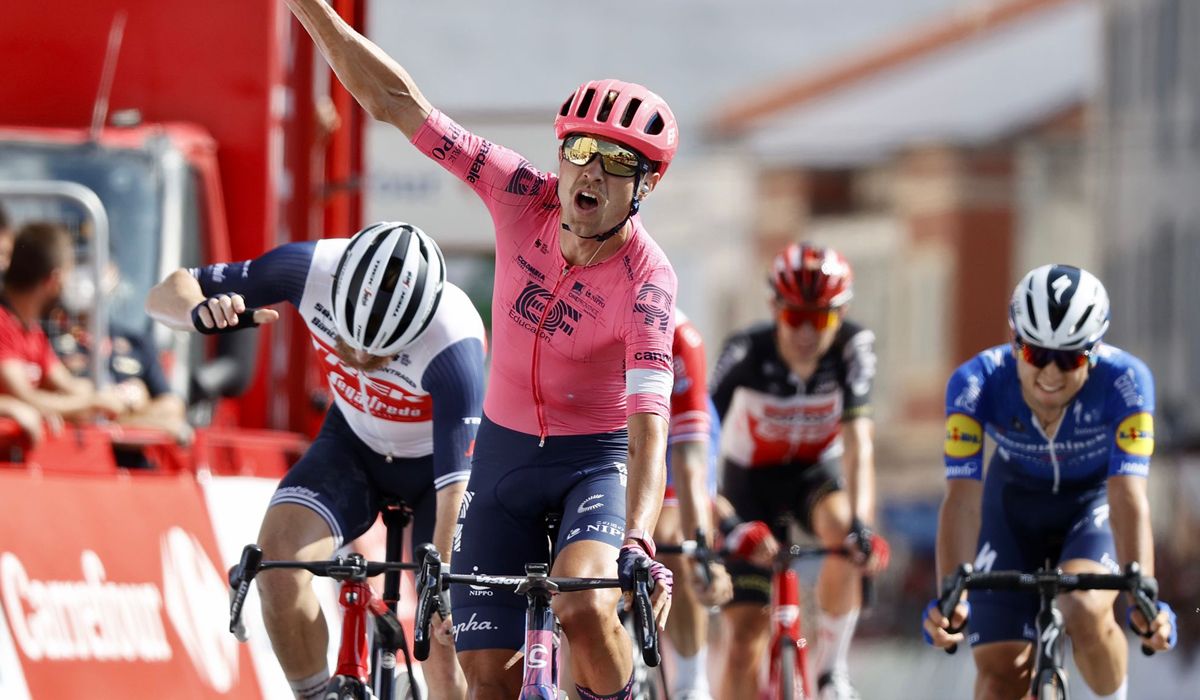 Tercera victoria para Cort Nielsen tras una etapa sin tregua. Foto: Photo Gomez Sport