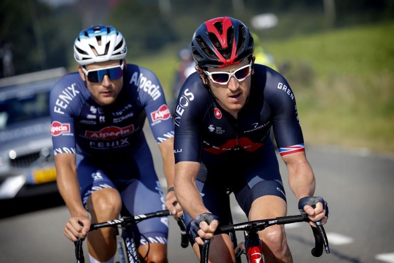Thomas y Rickaert probaron suerte de lejos Thomas y Rickaert probaron suerte de lejos