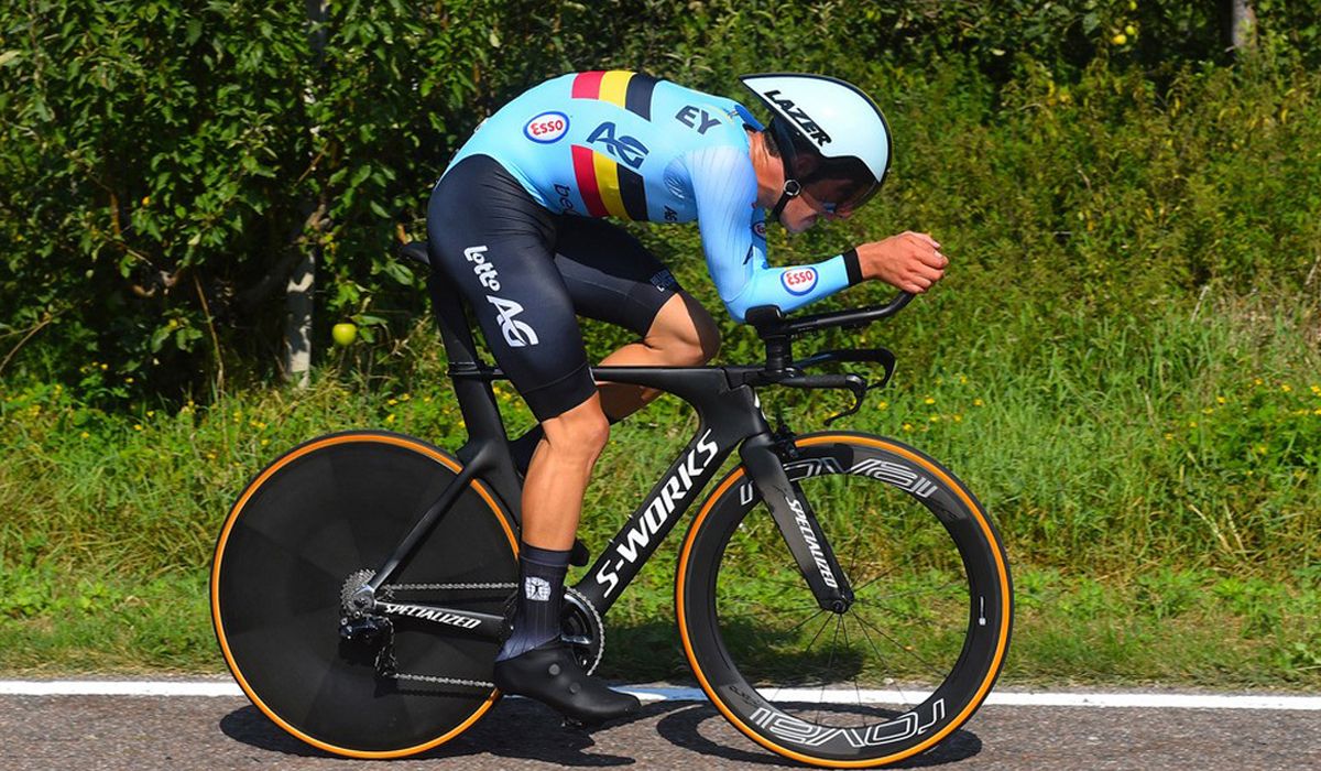 El belga Alec Segaert, campeón de Europa junior contrarreloj