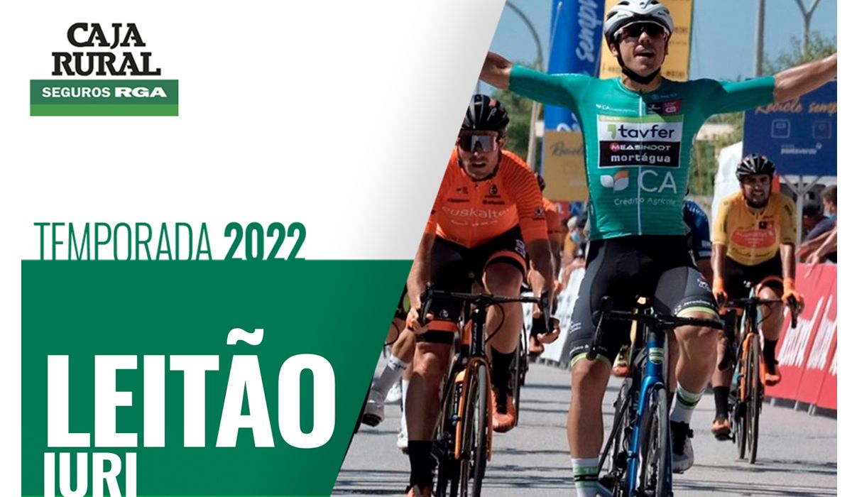 El velocista portugués Iúri Leitão, refuerzo del Caja Rural-Seguros RGA para la próxima temporada
