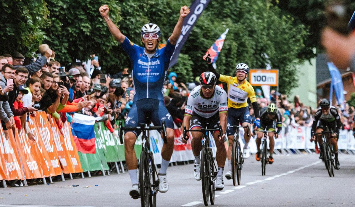 Jannik Steimle gana la segunda etapa del Tour de Eslovaquia en un accidentado final