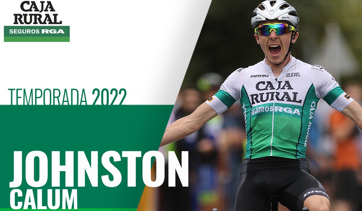 Calum Johnston dará el salto a profesionales con el Caja Rural-Seguros RGA