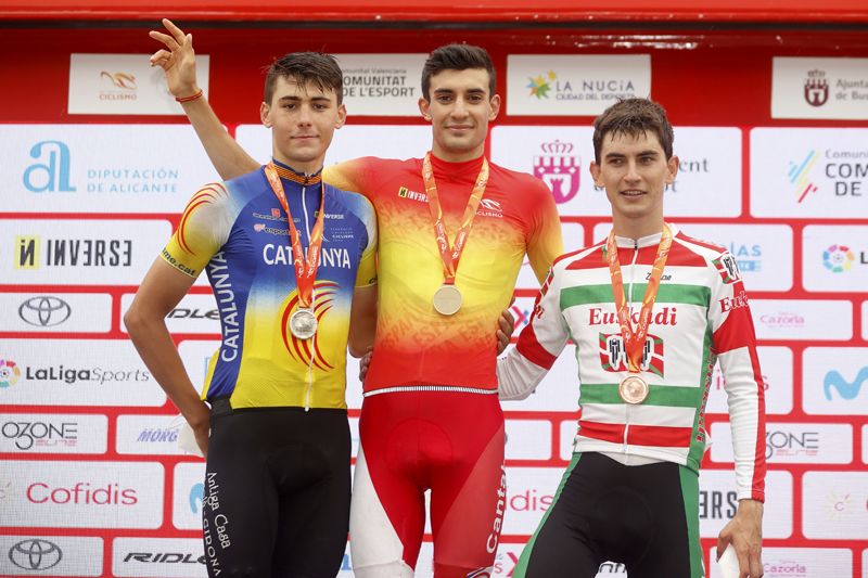 podio campeonato españa sub23