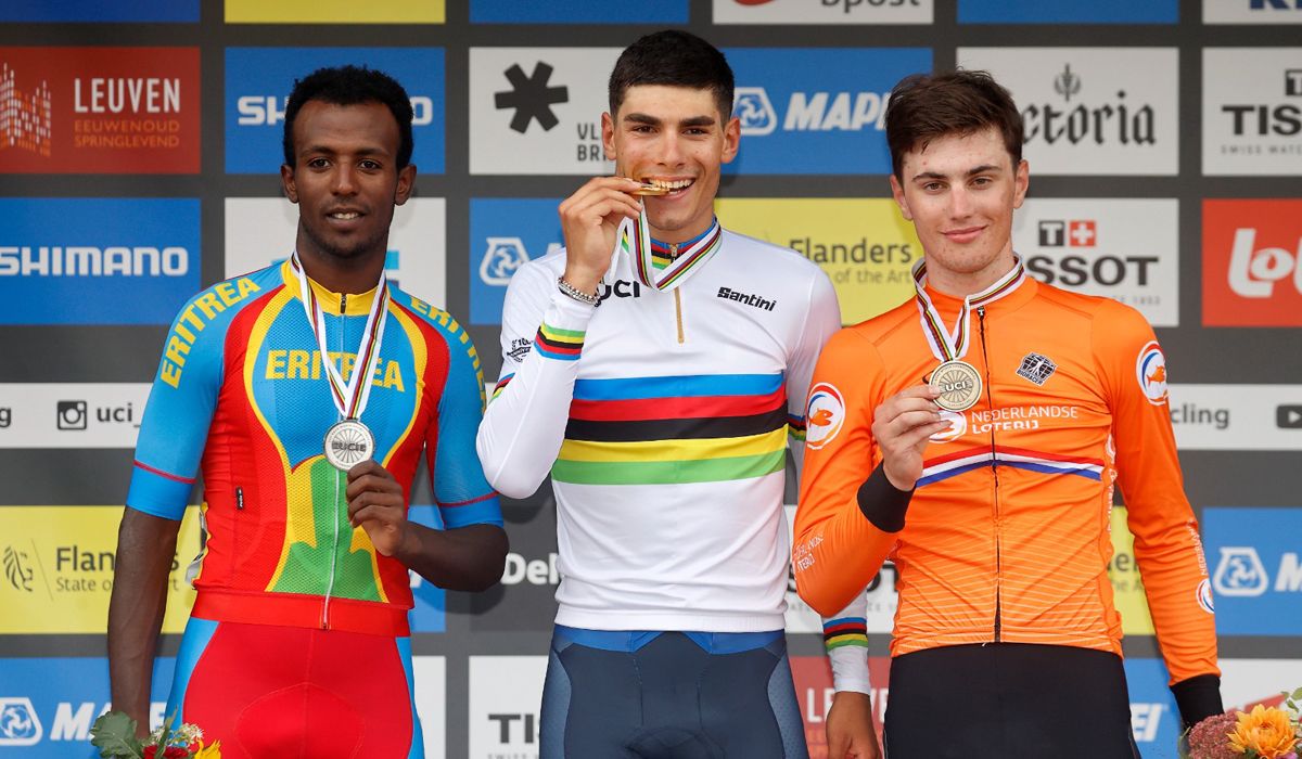 Filippo Baroncini, campeón del Mundo sub23