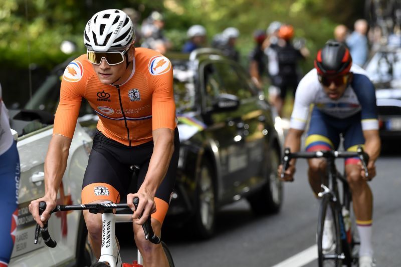 Van der Poel no estuvo a su mejor nivel. Van der Poel no estuvo a su mejor nivel.