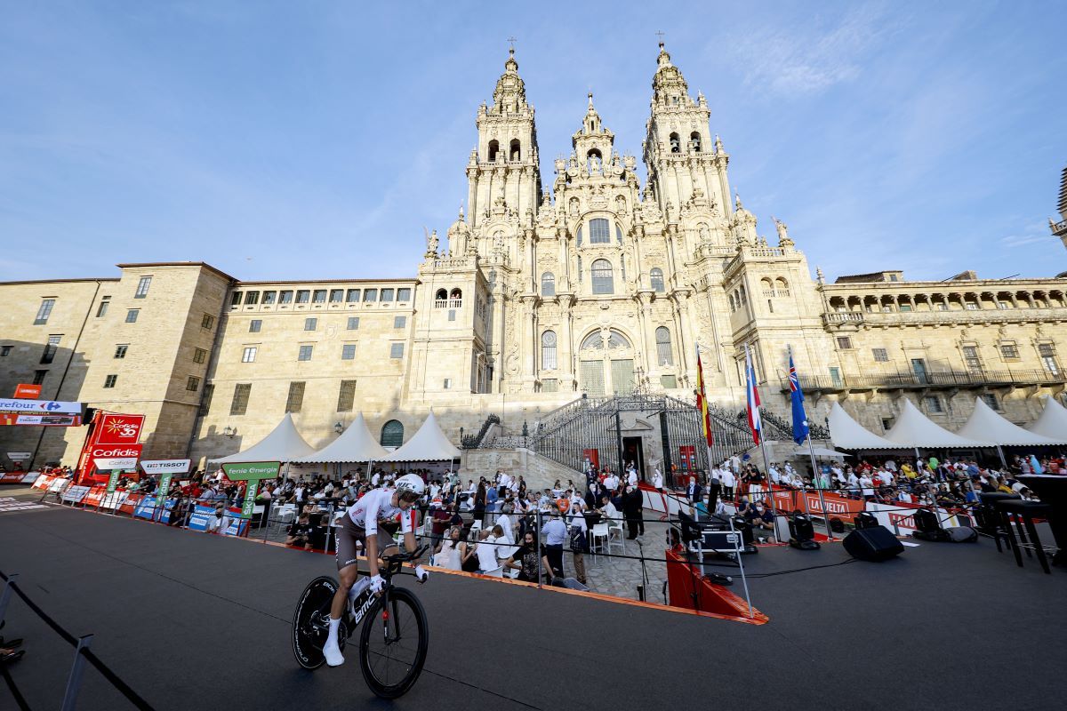 La Vuelta 21, final en Santiago de Compostela.