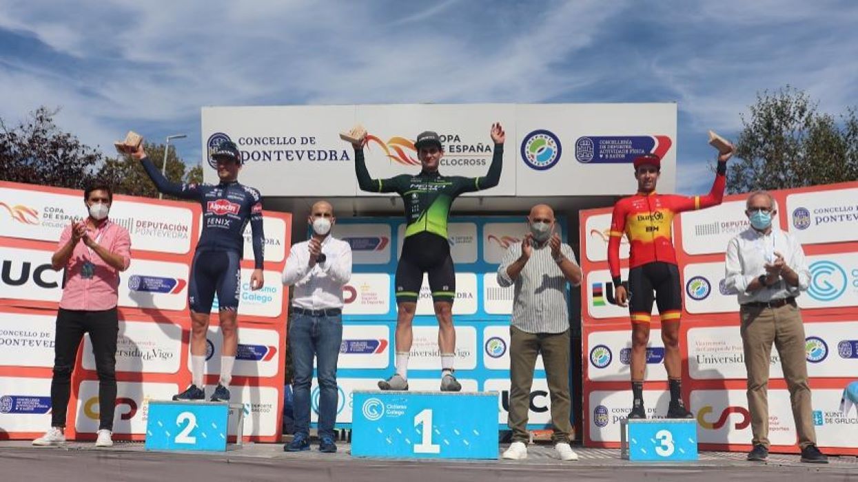 Primer podio de la Copa de España de CX