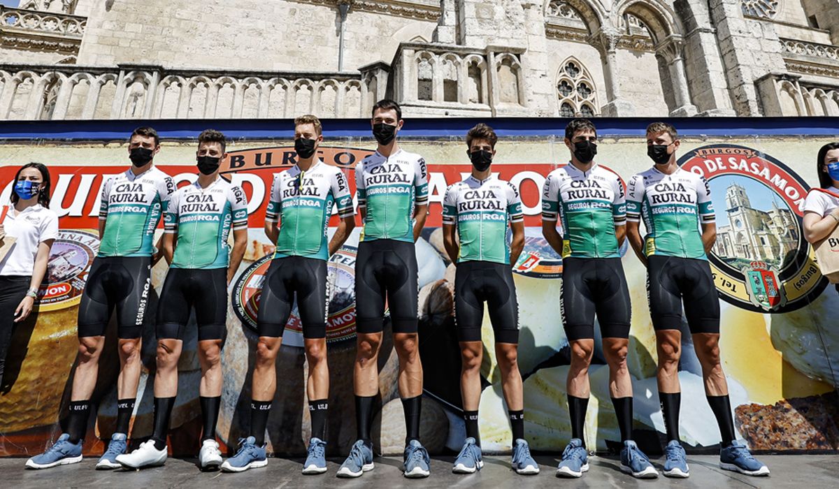 Jonathan Lastra y Álvaro Cuadros formaron parte del equipo que corrió La Vuelta