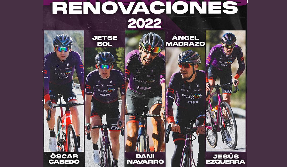 El Burgos BH renueva a Bol, Cabedo, Ezquerra, Madrazo y Navarro