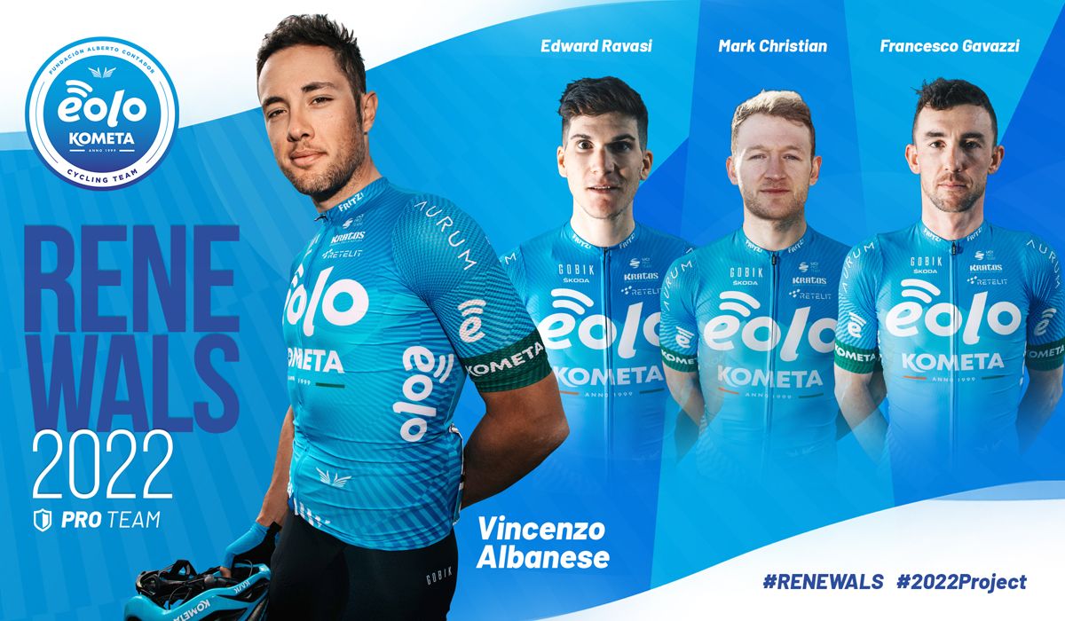 Albanese, Christian, Gavazzi y Ravasi renuevan con el EOLO Kometa